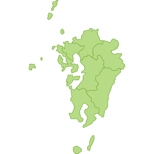 九州のイラスト